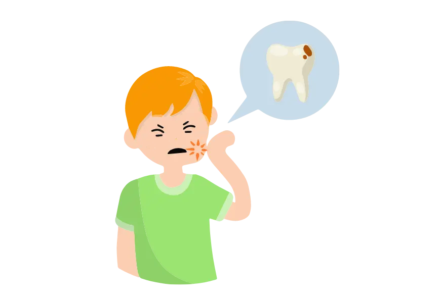 兒童蛀牙,牙齒痛
